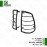 گارد چراغ تویوتا توندرا و 2007 تا 2010 و TORXE و 401001109
