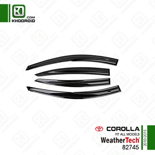 بادگیر تویوتا کرولا 2010 تا 2015 و weathertech و 82745