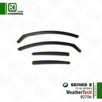 بادگیر بی ام و series 3 و 2014 تا 2016 و weathertech و 82706