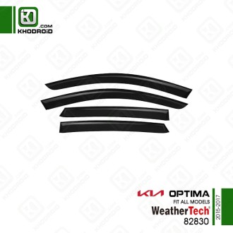 بادگیر شیشه کیا اپتیما 2015 تا 2017 و weathertech و 82830