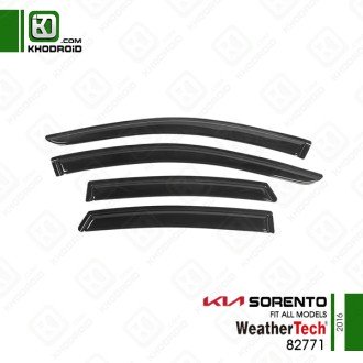 بادگیر شیشه کیا سورنتو 2016 و weathertech و 82771