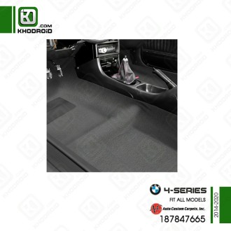 کفپوش یکپارچه بی ام و سری 4 و 2014 تا 2020 auto custom carpets و 187847665