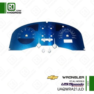 صفحه کیلومتر اسپرت شورلت wrangler و 2023 و us speedo و UAQWRA21JLD