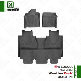 زیر پایی پنج بعدی تویوتا سکویا 2012 تا 2019 weathertech و 444081IM