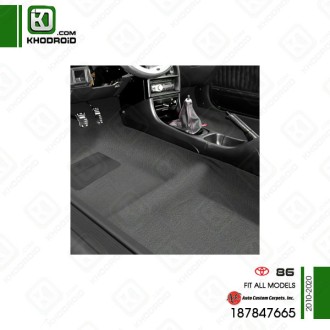 کفپوش یکپارچه تویوتا 86 و 2010 تا 2020 auto custom carpets و 187847665