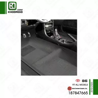 کفپوش یکپارچه تویوتا 86 و 2010 تا 2020 auto custom carpets و 187847665