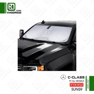 دست کامل آفتابگیر بنز c class و 2005 تا 2021 rixxo و SUN59